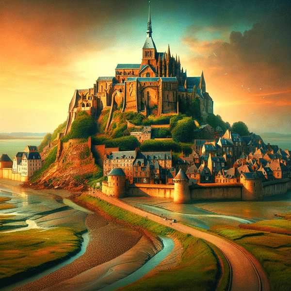 Normandie - Abteiinsel Le Mont-Saint-Michel