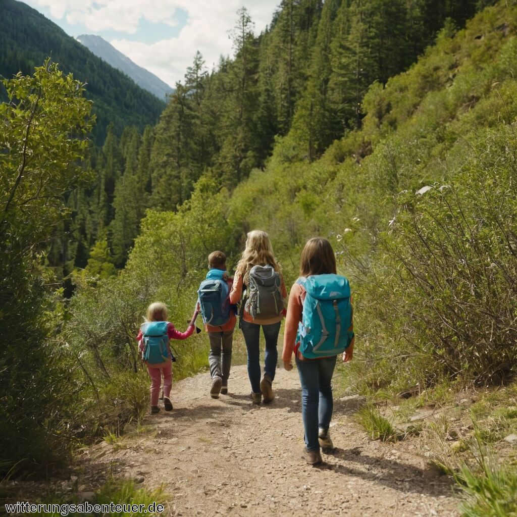 Wandern mit Kindern wertvolle Familienzeit oder unterschätzte Gefahr