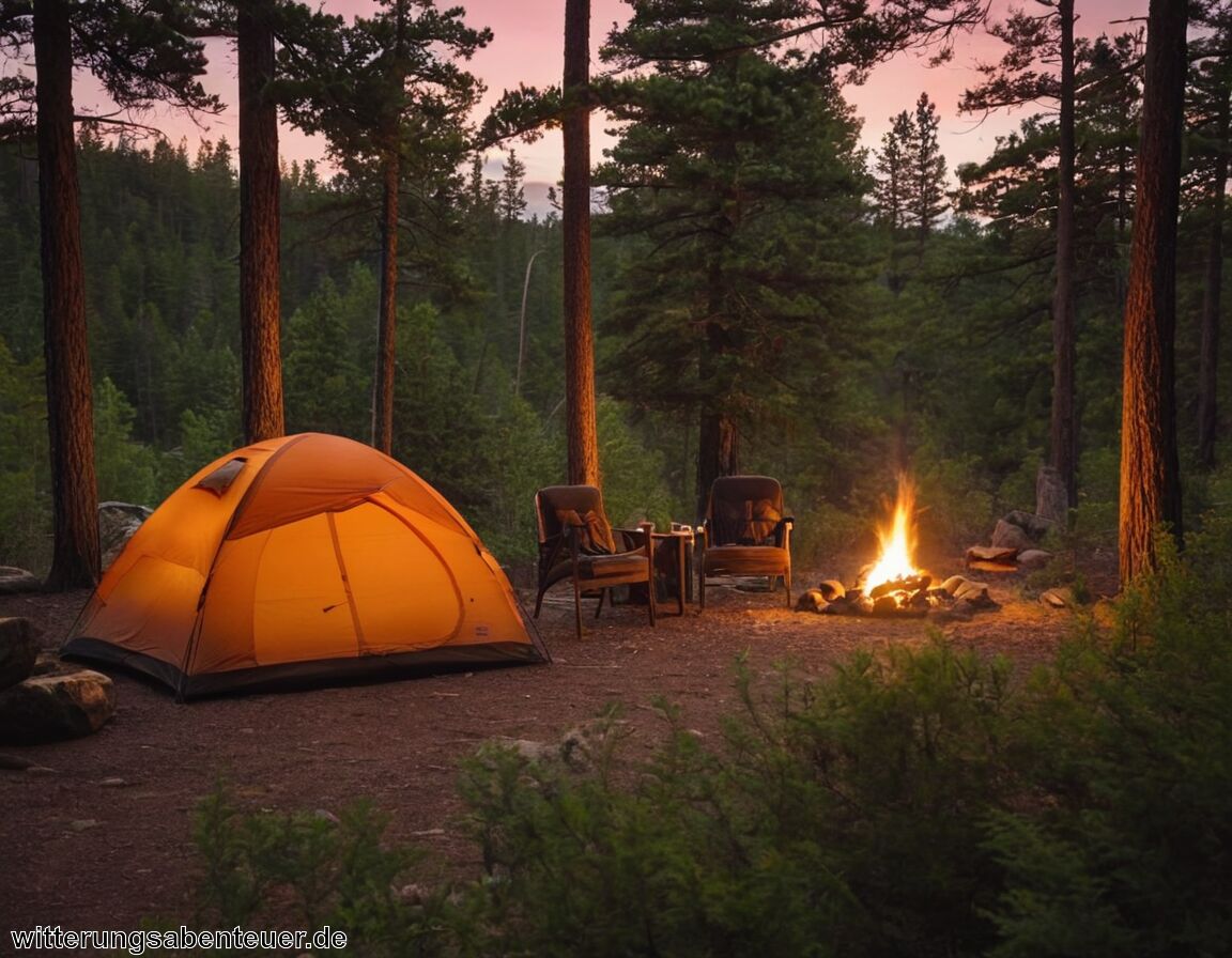 Gesetzliche Konsequenzen bei Verbotsverstößen - Wildcampen auf Wandertour romantisches Abenteuer oder illegales Risiko