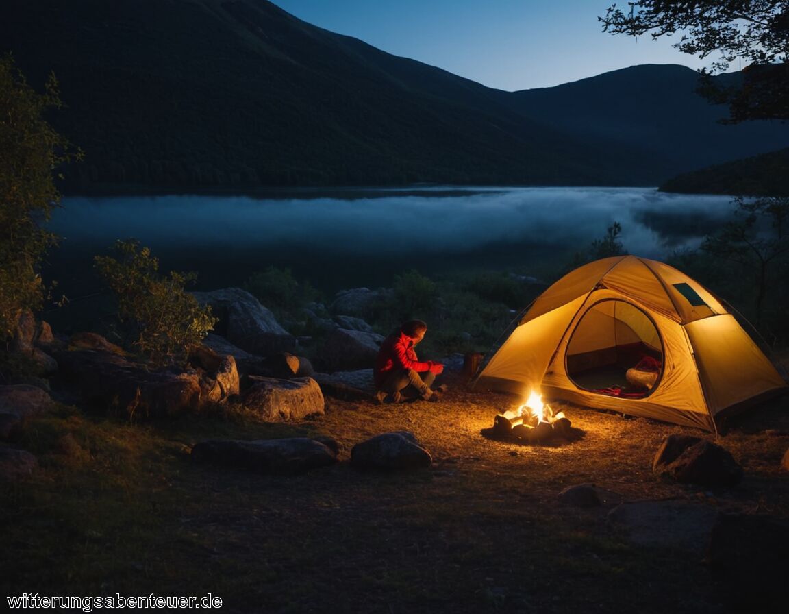 Sicherheit beim Übernachten im Freien - Wildcampen auf Wandertour romantisches Abenteuer oder illegales Risiko